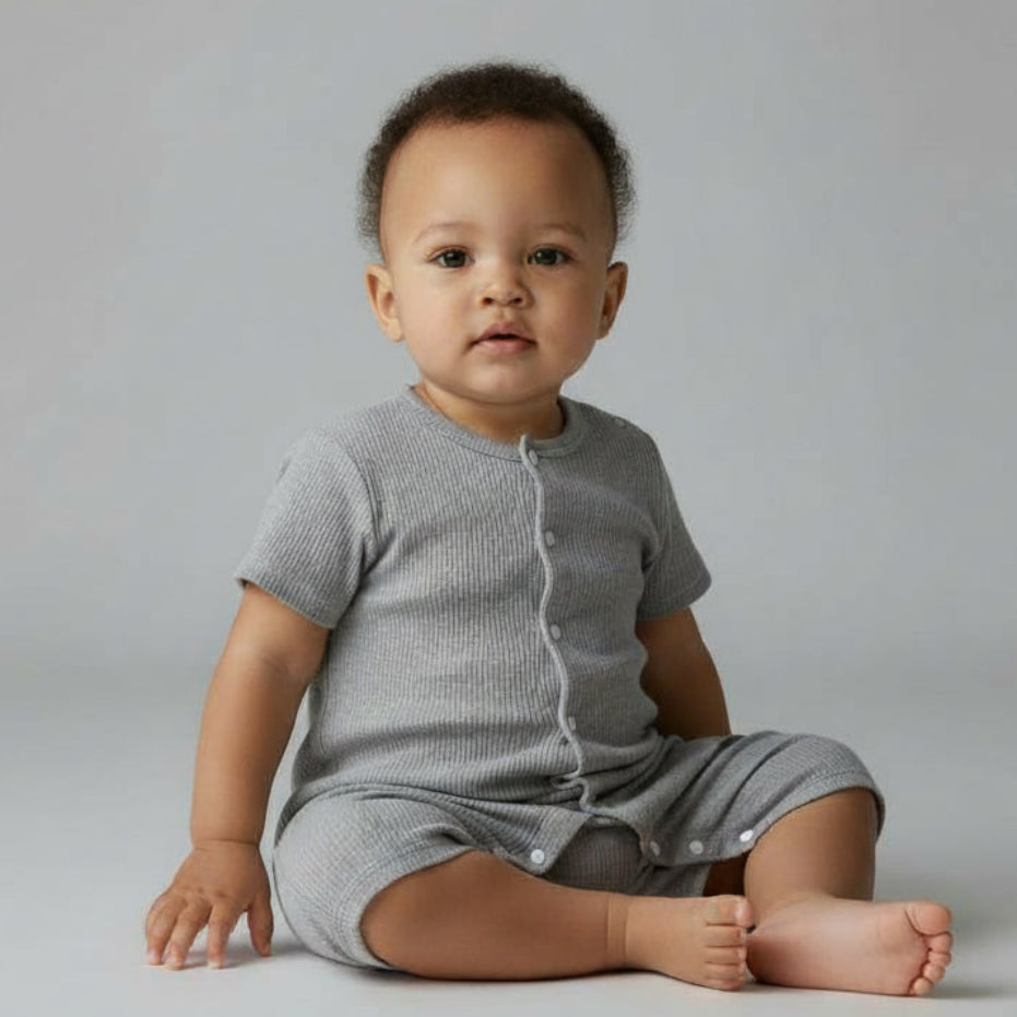 Lumi Ribbed Romper